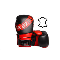 Перчатки для бокса PowerPlay Pro Fight Black Перчатки для бокса PowerPlay Pro Fight Black