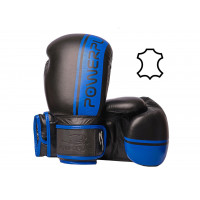 Перчатки для бокса PowerPlay Black-Blue