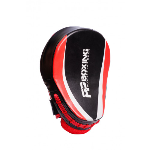 Лапы боксерские PowerPlay Boxing Black-Red - Фото 2