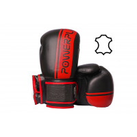 Перчатки для бокса PowerPlay Black-Red