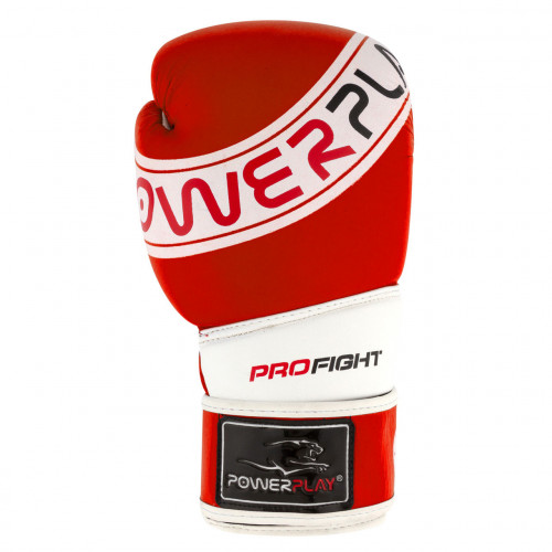 Перчатки для бокса PowerPlay Pro Fight Red  - Фото 5