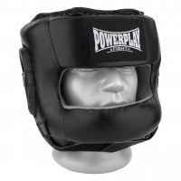 Шлем боксерский тренировочный PowerPlay Bamper Black