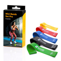 Набор эспандеров для ног W4Y Mini Bands 5 шт. Набор эспандеров для ног W4Y Mini Bands 5 шт.