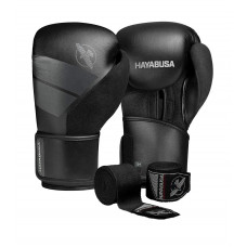Перчатки боксерские Hayabusa S4 Black