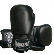 Перчатки для бокса PowerPlay Black