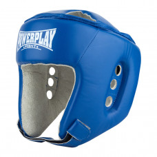 Шлем боксерский PowerPlay Tournament Blue (PU)